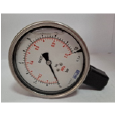 گیج فشار استیل Wika مدل 233.50 (محدوده اندازه‌گیری ۱۰ بار)